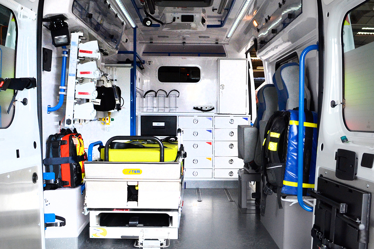 Ambulance à Morières-lès-Avignon